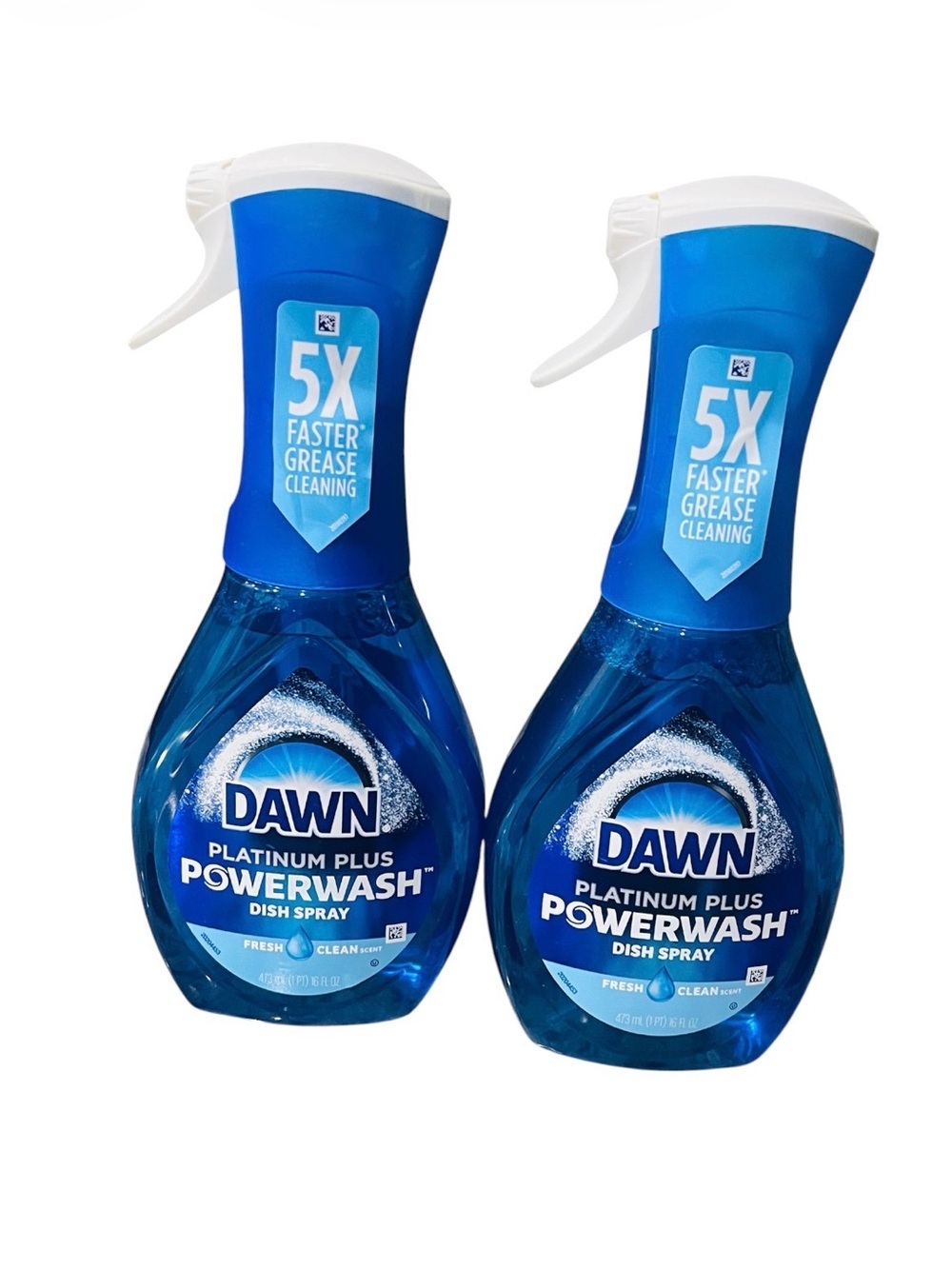 Platinum Plus Powerwash Dish Spray - Blue (2 Pack)